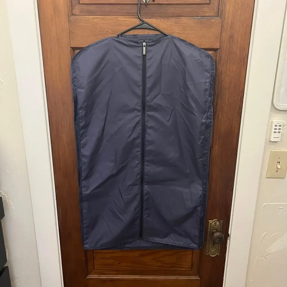 Tumi Garment Bag Light Weight Tri Fold Navy Blue Bag